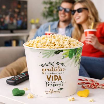 BALDE DE PIPOCA 3,0 LITROS IN MOLD LABEL