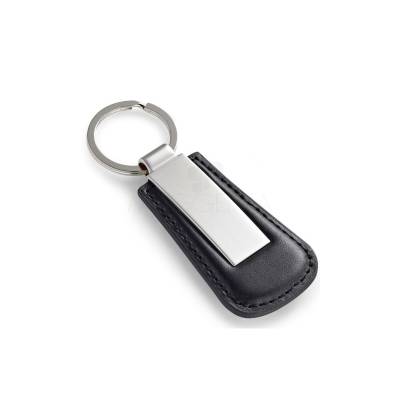 Chaveiro de Couro com Metal Promocional