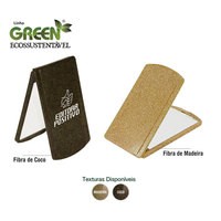 Espelho de bolsa em plástico