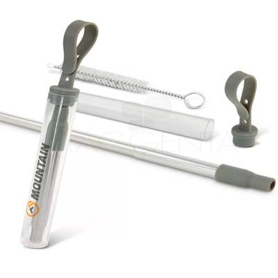 Kit Canudo com Embalagem Personalizado