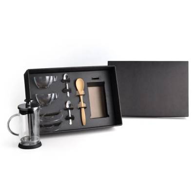 Kit Para Café Com Prensa Francesa 8 peças Personalizado