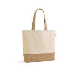 Sacola em Algodão Reciclado com Base em Juta para Personalização